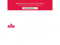 miko-shop.de Webseite Vorschau