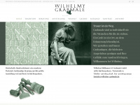 wilhelmy-grabmale.de Webseite Vorschau