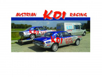koi-racing.at Webseite Vorschau