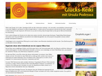 gluecks-reiki.de Webseite Vorschau