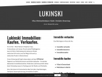lukinski.de Webseite Vorschau