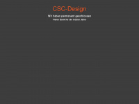 csc-design.de Webseite Vorschau