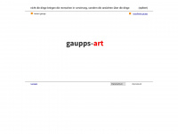gaupps-art.de Webseite Vorschau