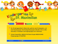 kindergarten-sandizell.de Webseite Vorschau
