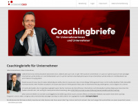 coachingbriefe-fuer-unternehmer.com Webseite Vorschau