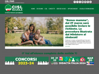cislscuola.it Webseite Vorschau