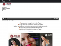 rajaa-dance.com Webseite Vorschau