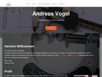 andreasvogel79.de Webseite Vorschau