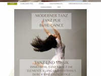 buhl-dance.com Webseite Vorschau