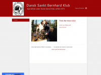 dansk-sankt-bernhard-klub.weebly.com Webseite Vorschau