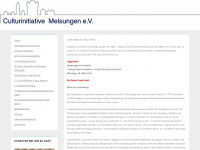 culturinitiative-melsungen.de Webseite Vorschau