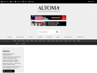 automa.cz Webseite Vorschau