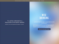 wise-drinking.com Webseite Vorschau