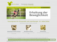 tierarzt-chiropraktik.eu Webseite Vorschau
