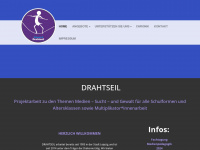 projekt-drahtseil.de Webseite Vorschau