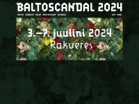 baltoscandal.ee Webseite Vorschau