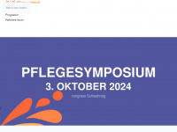 pflegesymposium.at Webseite Vorschau