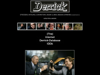 derrick-database.com Webseite Vorschau