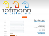 hofmann-energietechnik.de Webseite Vorschau