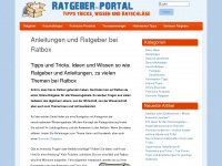 ratbox.de Webseite Vorschau