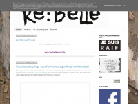 rebelle-upcycling.blogspot.com Webseite Vorschau