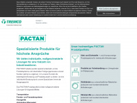 pactan.com Webseite Vorschau