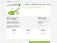 teleforwarding.nl Webseite Vorschau