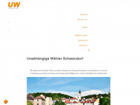 uw-schwandorf.de Webseite Vorschau