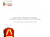 teamimpuls-shop.de Webseite Vorschau