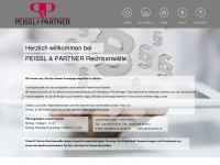 peissl-partner.at Webseite Vorschau
