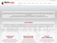 hla-design.info Webseite Vorschau