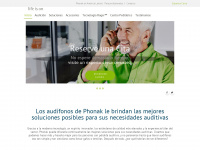 audifonos-phonak.com Webseite Vorschau
