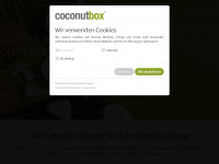 coconutbox.com Webseite Vorschau