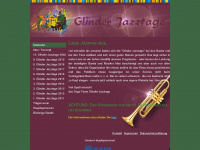 glinder-jazztage.de Webseite Vorschau