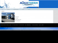 aquatherm.it Webseite Vorschau