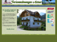 haus-astner.com Webseite Vorschau