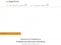 expocarpets-more.de Webseite Vorschau