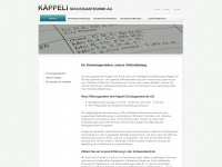 schweisserei-kaeppeli.ch Webseite Vorschau
