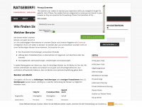ratgeberfinanzen.net Webseite Vorschau