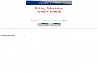 stefan-krueger.info Webseite Vorschau