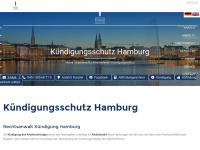 kuendigungsschutzklage-hamburg.de Webseite Vorschau