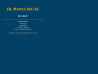 marten-waller.de Webseite Vorschau