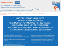 kanalgipfel.de Webseite Vorschau