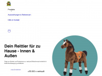 animal-riding.com Webseite Vorschau