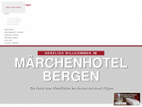 maerchenhotel-ruegen.de Webseite Vorschau