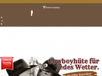 western-fanshop.de Webseite Vorschau