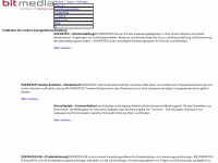 bitmedia.at Webseite Vorschau