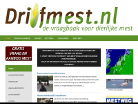 drijfmest.nl Webseite Vorschau