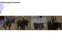 voltigieren-pferdesport.at Webseite Vorschau