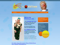 your-clown-town.de Webseite Vorschau